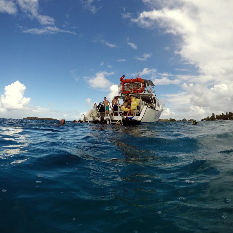 Pura Vida Diver cruising the Caribbean
