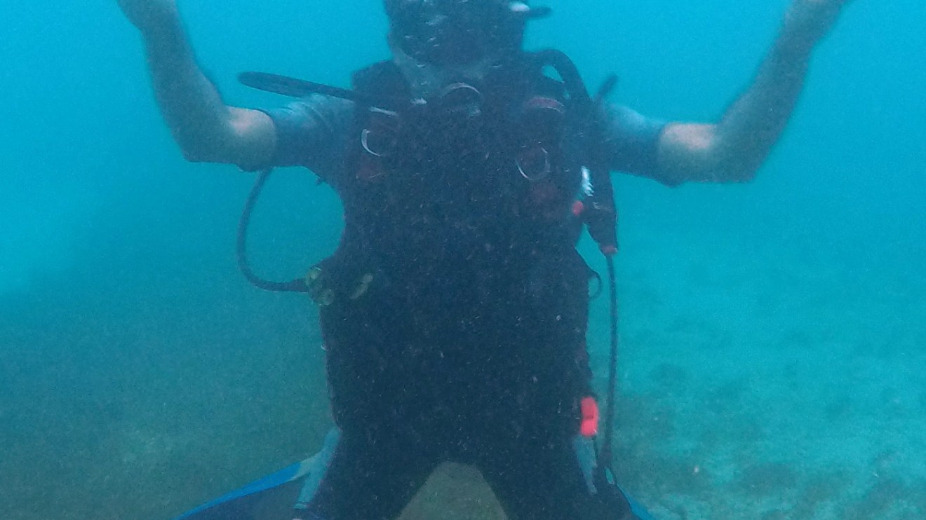 Scuba Diver in Puerto Rico